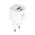 Kuciste punjaca Superior SU-P104 30W GaN Super Fast USB A QC3.0+Type C belo (MS).