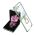 Futrola RING LINES za Samsung F741B Galaxy Z Flip 6 5G zelena (GKK case) (MS).
