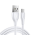 Data kabl REMAX RC-160m 2.1A micro USB beli.