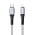 Data kabl KONFULON DC35 PD 20W Super Fast Charge Type C na lighting sivi 1m.