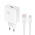 Kucni punjac Honor Super Charge 66W sa kablom beli.