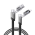 Data kabl REMAX RC-C189 PD 65W, QC 3.0 USB Lightning 27W, 2u1 crni 1m.