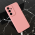 Futrola Teracell Giulietta za Samsung S936 Galaxy S25 Plus mat tamno roze.
