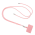 Univerzalni drzac telefona Crossbody roze.