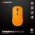Mis Wireless Gaming Fantech WG9S Kanata S zuti.
