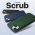 Futrola Teracell Scrub za iPhone 13 tamno plava.