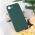 Futrola Teracell Soft Velvet za iPhone 16e 6.1 tamno zelena.