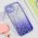 Futrola Frame Glitter za iPhone 15 ljubicasta.