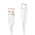 Data kabl KONFULON DC65, 3A, USB na Type C beli 1m.