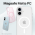 Futrola Magsafe mat PC za iPhone 16 6.1 bela.