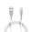 USB data kabl Moxom CC-63 FAST za Iphone lightning 1m beli (MS).