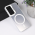 Futrola Magsafe providna za Samsung S931 Galaxy S25 srebrna.