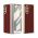 Futrola GOLD LINE za Samsung F946 Galaxy Z Fold 5 5G crvena (GKK case) (MS).