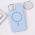 Futrola Magsafe Pure Plus za iPhone 15 6.1 svetlo plava.