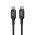 USB data kabl Superior SU-K105 Cink 60W 3A Type-C na Type-C 1m crni (MS).
