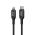 USB data kabl Superior SU-K105 Cink 27W 3A Type-C na Lightning 1m crni (MS).