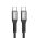 USB data kabl Moxom MX-CB235 PD 60W Type-C na Type-C 1m crni (MS).