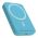 Power Bank baterija MagSafe 15W 5000 mAh svetlo plavi (MS).