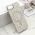 Futrole GLAM GLOW MagSafe za iPhone 16e srebrna (MS).