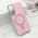Futrole GLAM GLOW MagSafe za Samsung S937 Galaxy S25 Edge 5G roze (MS).