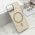 Futrole GLAM GLOW MagSafe za iPhone 13 (6.1) siva (MS).