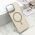 Futrole GLAM GLOW MagSafe za iPhone 16 Pro Max (6.9) siva (MS).