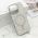 Futrole GLAM GLOW MagSafe za iPhone 16 Pro (6.3) srebrna (MS).