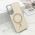 Futrole GLAM GLOW MagSafe za Samsung S937 Galaxy S25 Edge 5G srebrna (MS).