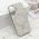 Futrole GLAM GLOW MagSafe za iPhone 16 (6.1) srebrna (MS).