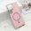 Futrole GLAM GLOW MagSafe za Samsung S928 Galaxy S24 Ultra 5G roze (MS).