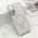 Futrole GLAM GLOW MagSafe za Samsung S937 Galaxy S25 Edge 5G siva (MS).