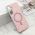 Futrole GLAM GLOW MagSafe za Samsung A166 Galaxy A16 5G roze (MS).