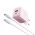 Kucni punjac Moxom MX-HC206 18W FAST Type C na lightning pink (MS).