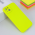 Futrola Silikon color za iPhone 14 Plus svetlo zelena.