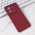 Futrola Silikon Pro Camera za Xiaomi Redmi Note 14s bordo.