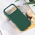 Futrola Teracell Soft Velvet za iPhone 17 Pro tamno zelena.