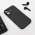Futrola Carbon fiber za iPhone 17 crna.