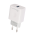 Kucni punjac KONFULON C69A+DC05 QC 15W, USB na iPhone lightning beli 1m.