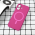Futrola Magsafe Pure color za iPhone 17 tamno pink.