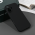 Silikonska futrola Skin za iPhone 17 mat crna.
