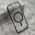 Futrola COLOR RING MagSafe za iPhone 17 crna (MS).