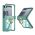 Futrola RING LINES II za Samsung F751B Galaxy Z Flip 7 5G zelena (GKK case) (MS).