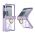 Futrola RING LINES II za Samsung F751B Galaxy Z Flip 7 5G ljubicasta (GKK case) (MS).