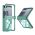 Futrola Transparent COLOR LINE za Samsung F751B Galaxy Z Flip 7 5G zelena (GKK case) (MS).