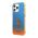 Futrola Polo Gradient Case With Dyed - Bumper & Horse Logo za Iphone 14 Pro plavo-narandzasta Full ORG (USHCP14LELOB) (MS).