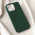 Futrola Teracell Soft Velvet za iPhone 15 Pro Max 6.7 tamno zelena.
