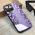 Futrola Shiny glass za iPhone 13 Pro Max 6.7 ljubicasta.