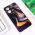 Futrola Abstract za Xiaomi Redmi Note 13 4G tamno ljubicasta.