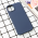 Futrola Nano Silikon za iPhone 15 Plus 6.7 tamno plava.