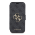 Futrola Guess Bk Pu leather 4G Metal Logo za iPhone 15 siva (GUBKP15S4GMGGR).